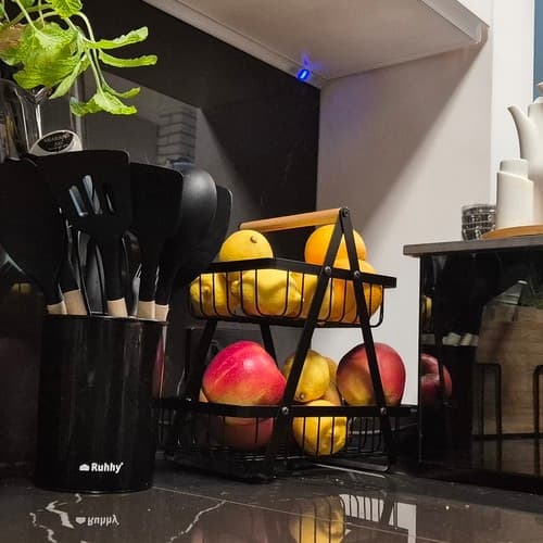 Fruktkorg / Grönsakshylla - 2 våningar