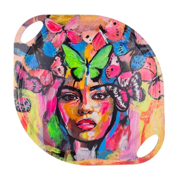 Coming Back to Life Tray with Handle, 38cm - Carolina Gynning