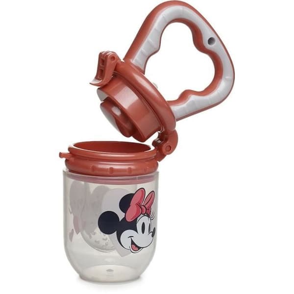 THERMOBABY MINNIE 1:a åldern Matpaket - 1 nibbler + 1 skål med sked + 1 kopp med handtag + Set med 2 bestick