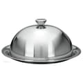 Miniatyrbild 1 av 2: Excellent Houseware Serveringsfat med kupa rostfritt stål