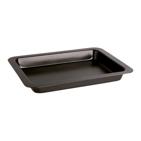 Plan till nivåer - presentatinsfat med våningar Quid - 7074023 - Sweet Grey ugnssäkert fat 36x24x4 cm