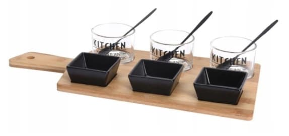 Bakkesæt til tapas-forretter 37 cm 10 stk.