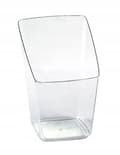 Miniatyrbild 4 av 4: Fyrkantiga behållare för desserter 50 ml plast 24 stycken
