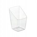 Miniatyrbild 2 av 4: Fyrkantiga behållare för desserter 50 ml plast 24 stycken