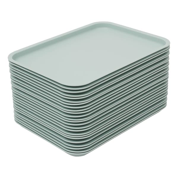Hållbar Serveringsbricka Set, Halkfri Yta, Värmebeständigt Material, Stapelbar Design
