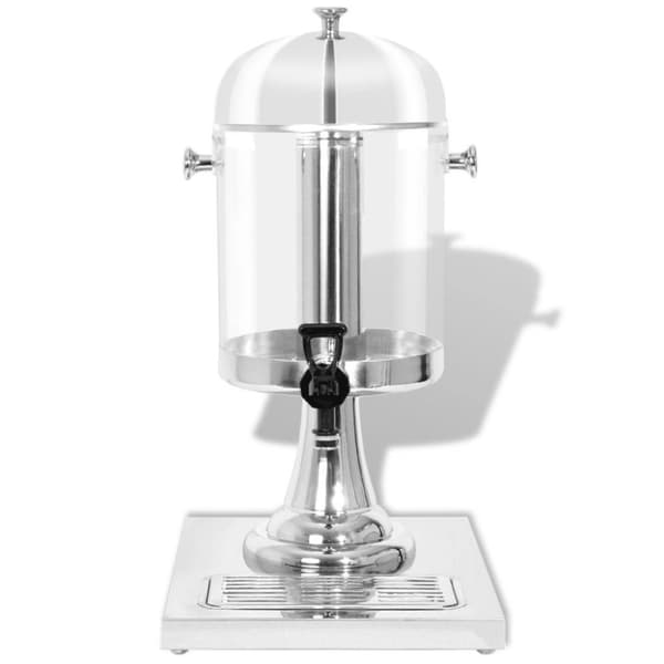 vidaXL Juicedispenser rustfritt stål 8 L