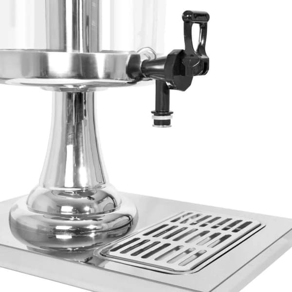 vidaXL Juicedispenser rustfritt stål 8 L