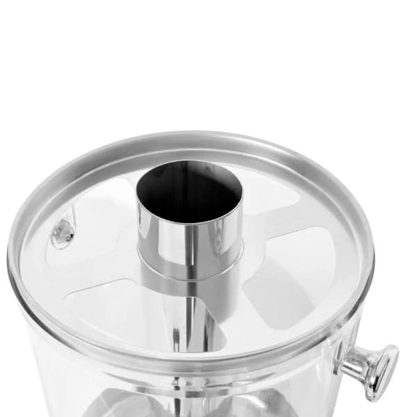 vidaXL Juicedispenser rustfritt stål 8 L