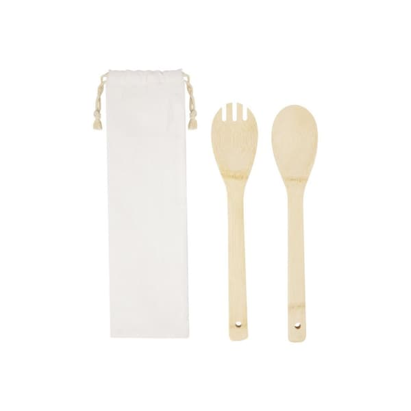 Bullet Endiv Bamboo Serving Utensil Set