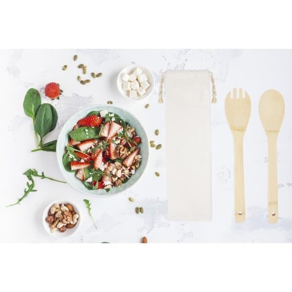 Bullet Endiv Bamboo Serving Utensil Set