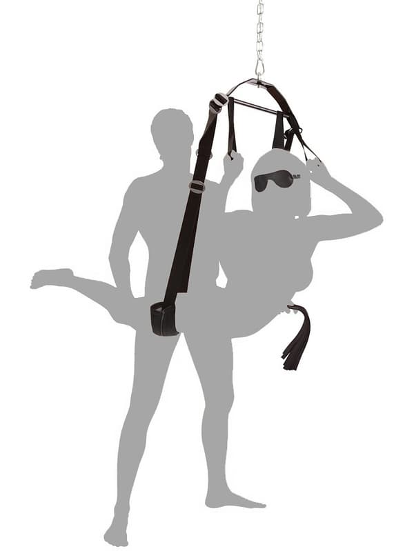 Bad Kitty: Love-Swing + Blindfold and Whip