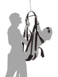 Miniatyrbild 7 av 9: Bad Kitty: Love-Swing + Blindfold and Whip