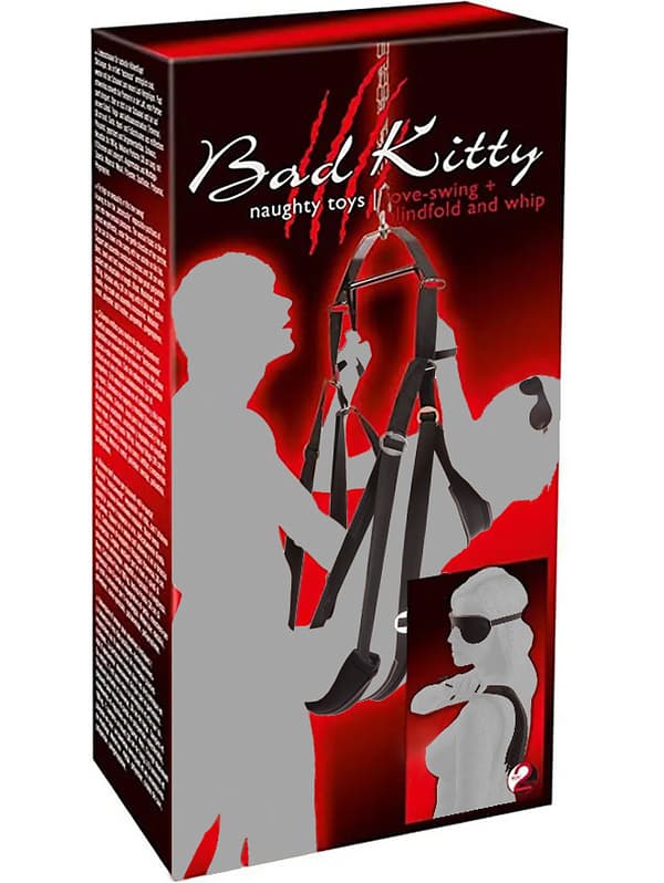Bad Kitty: Love-Swing + Blindfold and Whip