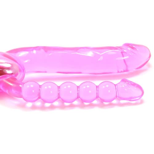 Dubbel dildo, Vibrerande