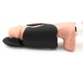 Pikkukuva 1 / 8: Skönt vibrerande handtag för onani - 10 hastigheter, medicinsk silikon, USB-laddning