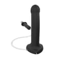 Miniatyrbild 2 av 2: SEMI-REALISTIC CUM DILDO LARGE - Black