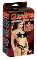 Miniatyrbild 2 av 2: Gigolina Vibrating Strap-on