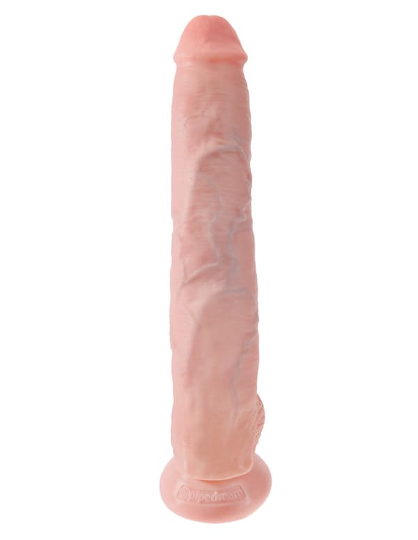 Cock with Balls 38 cm - Flesh