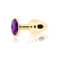 Miniatyrbild 2 av 2: Metal Plug Small - Gold/Purple