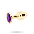 Miniatyrbild 1 av 2: Metal Plug Small - Gold/Purple