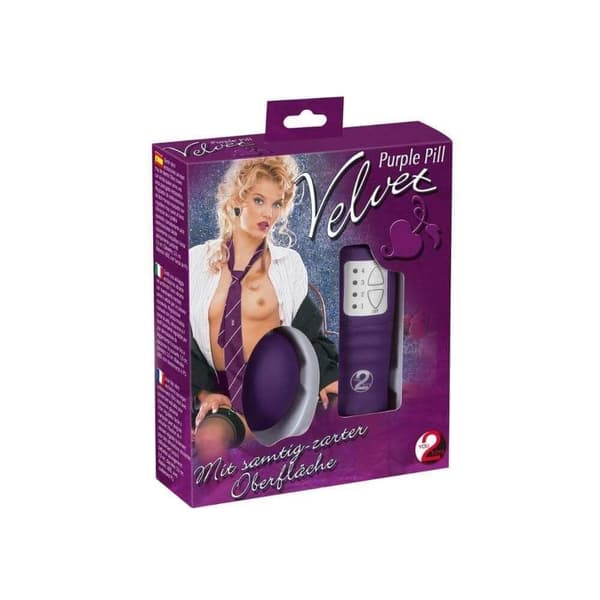Velvet Lilla Vibrator Æg