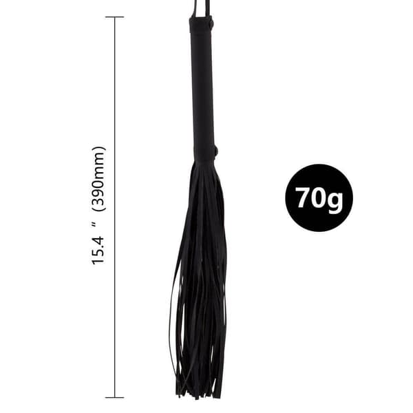Snärtande Flogger I Läderlook