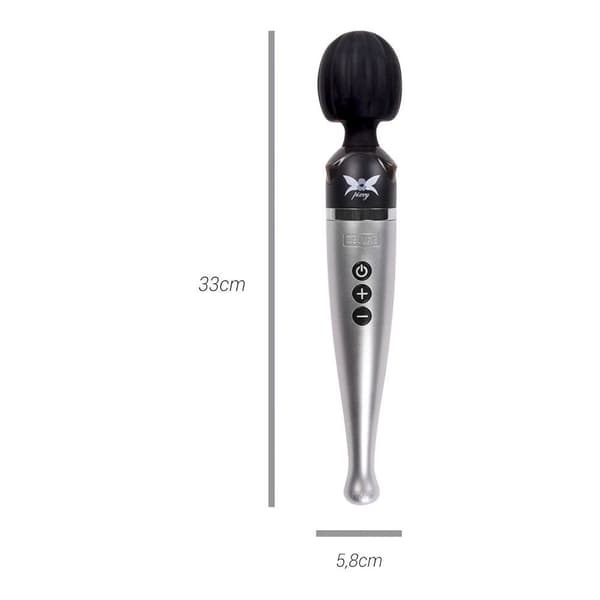 Pixey Deluxe Genopladelig Wand Vibrator