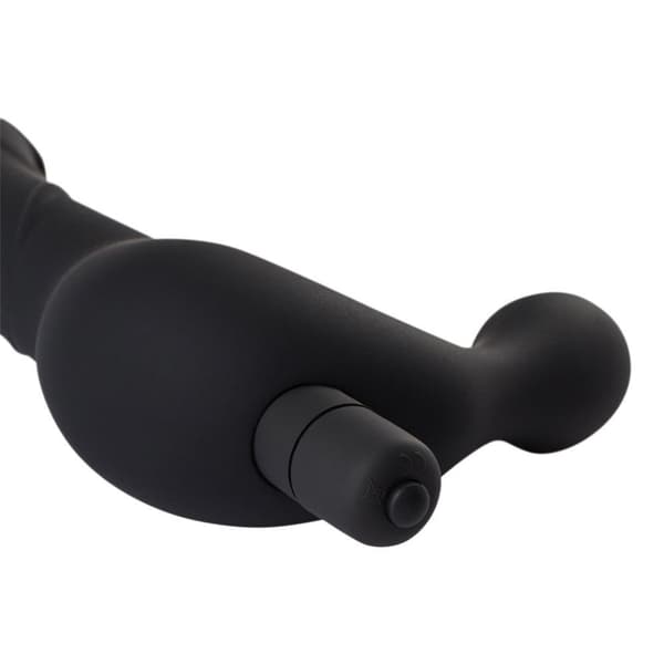 Axus Lite Dobbelt Strap On med vibration – Perfekt til parleg