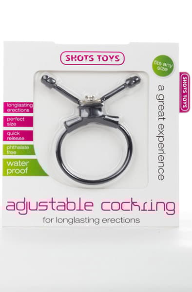 Shots Adjustable Cockring Penisring