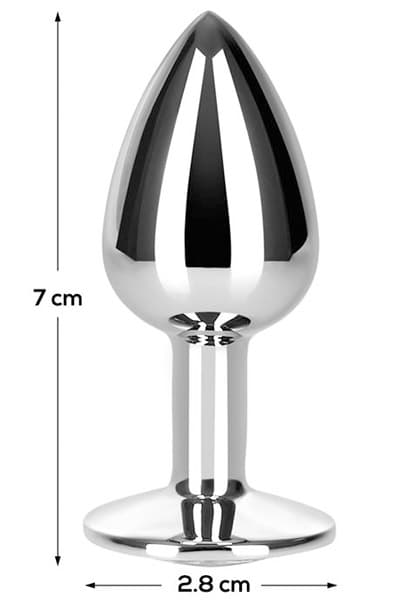 Afterdark Diamond White Anal Plug S