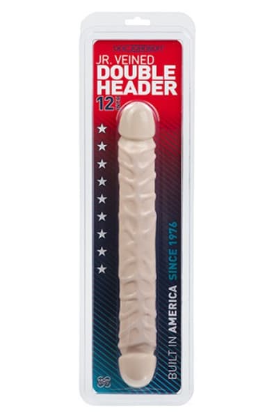 Doc Johnson Jr. Veined Double Header 30cm Tupla dildo