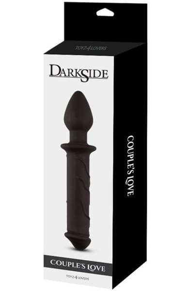 Realistic Dildo With Anal Plug 22 cm Analdildo