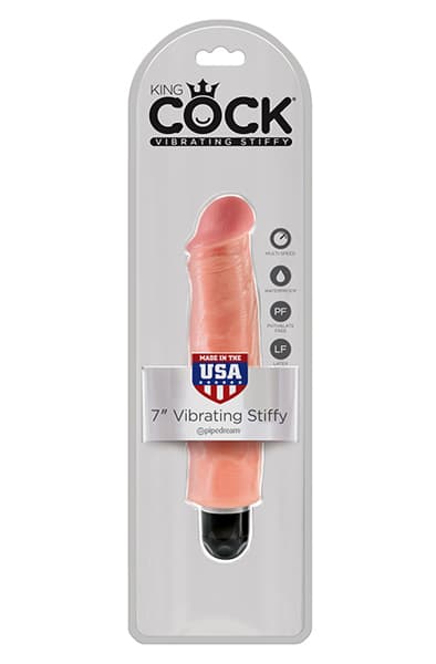 Pipedream King Cock Vibrating Stiffy 21,5cm Vibrerende dildo