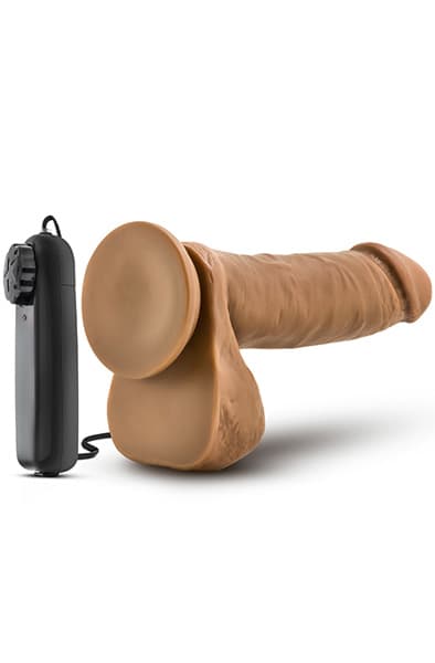 Loverboy Soccer Champ Dildo 20 cm Dildo med vibrator