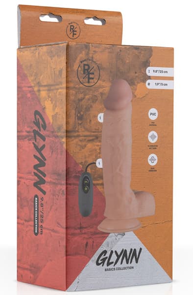 Real Fantasy Glynn Realistic Vibrator 24cm Dildo med vibrator