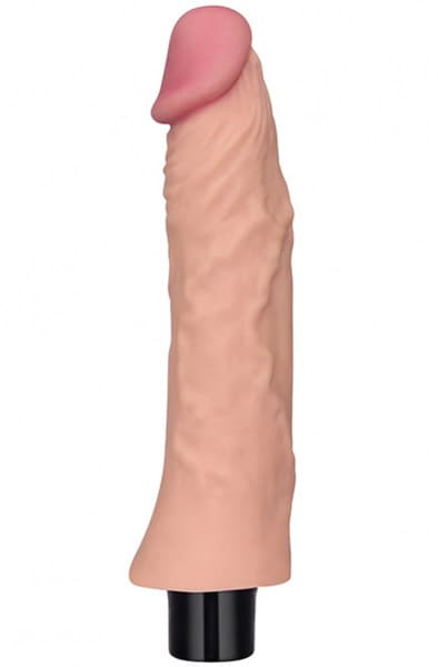 Lovetoy Real Softee Vibrating Dildo 22 cm Vibrerende dildo