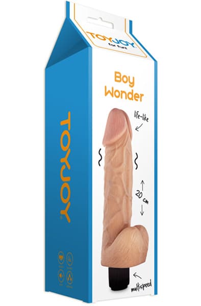 ToyJoy Boy Wonder Vibrating 20 cm Vibrerende dildo