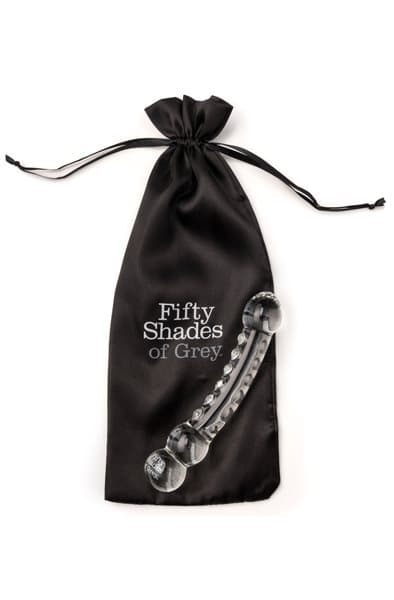 Fifty Shades of Grey Drive Me Crazy Glass Massage Wand Glassdildo