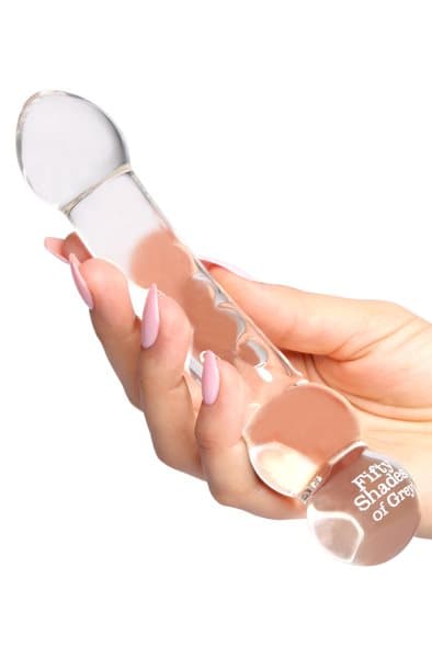 Fifty Shades of Grey Drive Me Crazy Glass Massage Wand Glassdildo