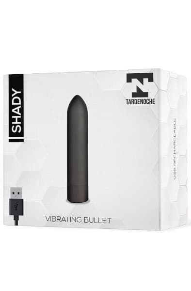 Tardenoche Shady Vibrating Bullet USB Rechargable Waterproof Bulletvibrator