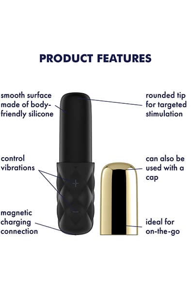 Satisfyer Mini Lovely Honey Gold Klitoris vibrator