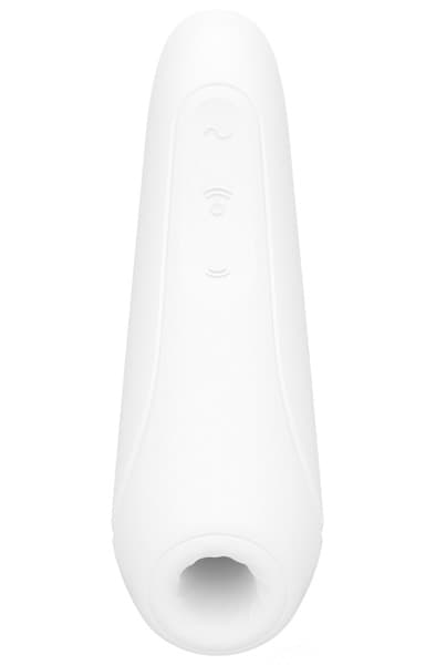 Satisfyer Curvy 1+ White App-styret klitorisstimulator