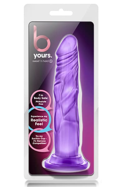 B Yours Sweet N Hard 5 Purple 19 cm Dildo