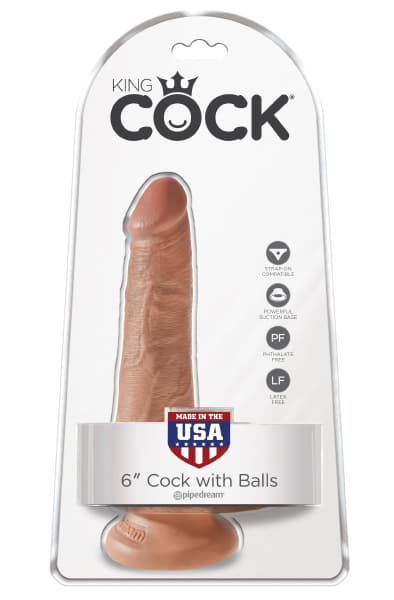 Pipedream King Cock with Balls 18 cm Dildo