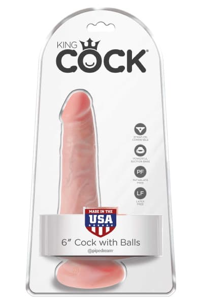 Pipedream King Cock Balls 18 cm Dildo