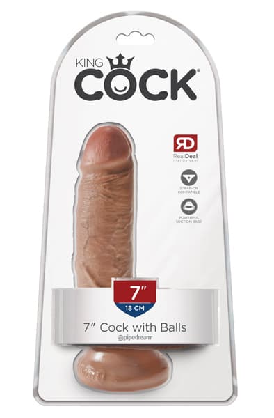 Pipedream King Cock with Balls 19,4cm Dildo