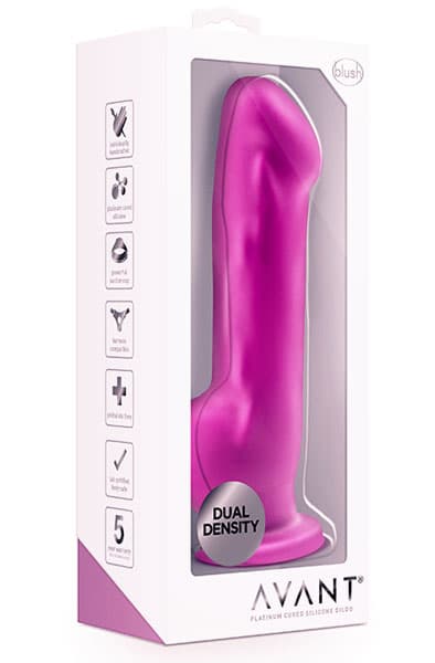 Avant D7 Ergo Violet 19cm Dildo
