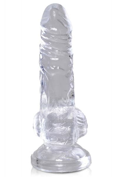 Pipedream King Cock Clear 10cm Lille dildo