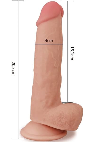 Lovetoy Skinlike Cock 20,5 cm Dildo