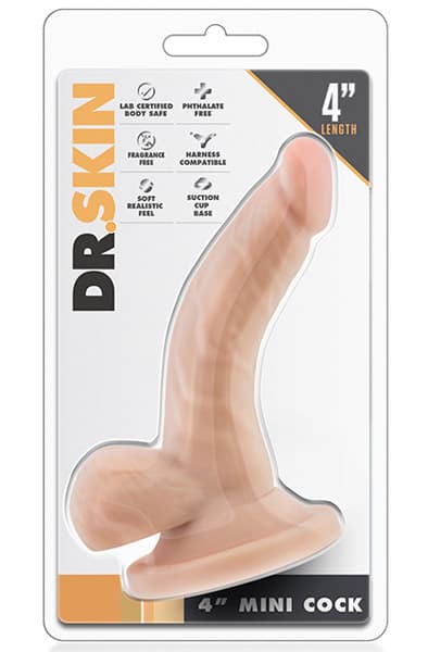 Dr. Skin Mini Cock Flesh 10 cm Liten dildo